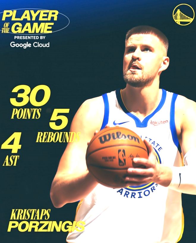 勇士力克奇才止连败 波津砍30+助球队逆转