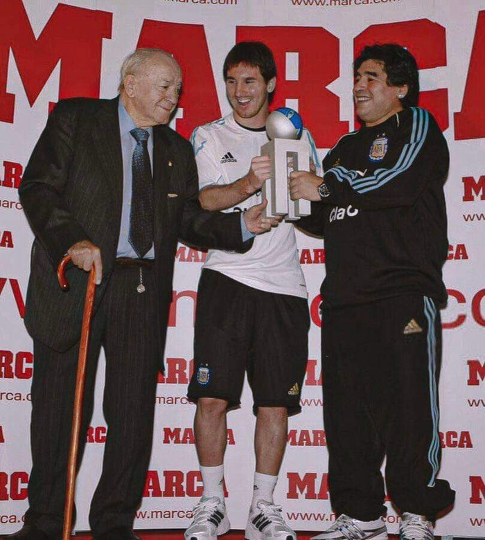 梅西马拉多纳迪斯蒂法诺